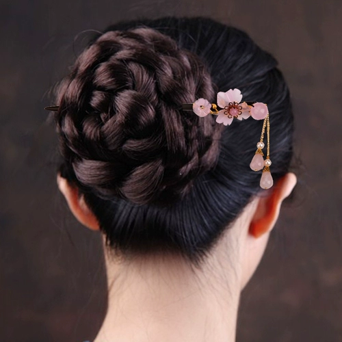 Ханьфу, заколка для волос, аксессуар для волос, двусторонная классическая китайская шпилька