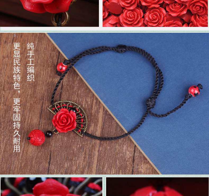Fengyi (trang trí) đồ trang sức dệt dân tộc gió vòng chân dài đơn giản retro mặt dây chuyền trang sức chân chuỗi giày dép nữ vòng đeo chân nữ bằng vàng