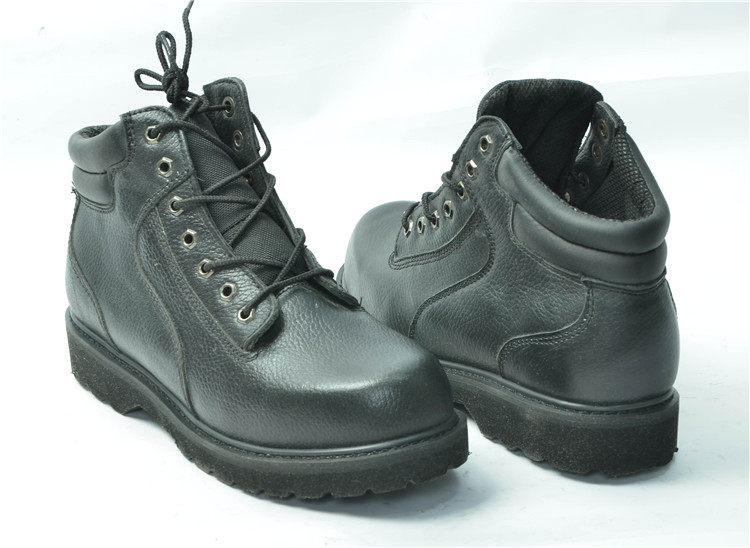 Bottes militaires pour homme en cuir - Ref 1401049 Image 7