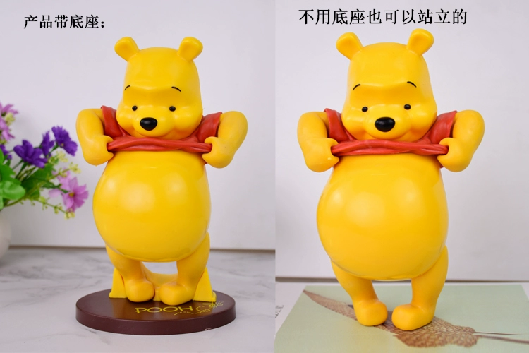 Winnie the Pooh bụng lớn tay trang trí mô hình búp bê quà tặng búp bê winnie the pooh - Capsule Đồ chơi / Búp bê / BJD / Đồ chơi binh sĩ