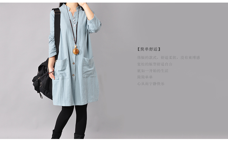 Robe femme en Coton et lin - Ref 3327901 Image 28