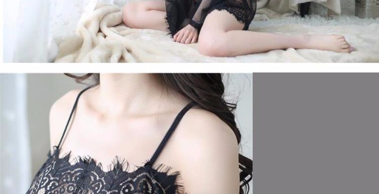Phối cảnh váy ngủ trong suốt không mở tập tin đồ ngủ gợi cảm tâm trạng quần áo người cỡ lớn đồ lót gợi cảm 200 cân phù hợp với niềm đam mê đầm ngủ nữ