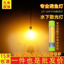 Underwater Trapping lamp Polyfish lamp 12v LAUNCHING FISHING LIGHT RAFT FISHING LIGHT YELLOW LIGHT SET FISH LAMP BRIGHT LIGHT SUPER BRIGHT LEADING FISH LAMP