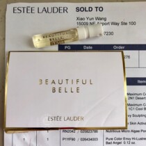 US version of Estee Lauder BELLE Ms. test tube perfume sample 1 point 5mlEDP with nozzle recommended