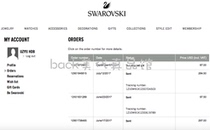 U.S. swarovski to hand price = US dollar price * 7 5 shipping no tax no fee