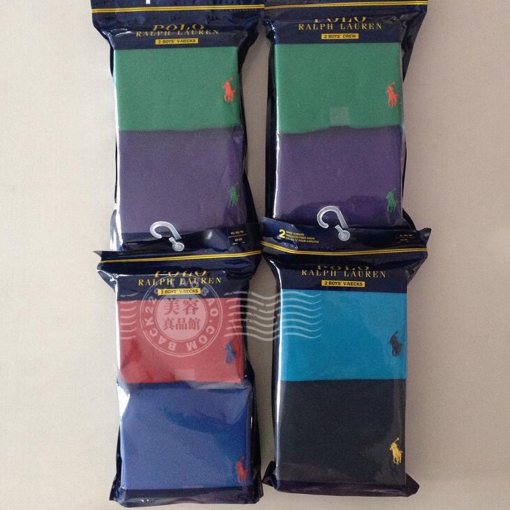 RL Ralph Lauren polo men's V-collar briefs with 2 Polo blouses spot