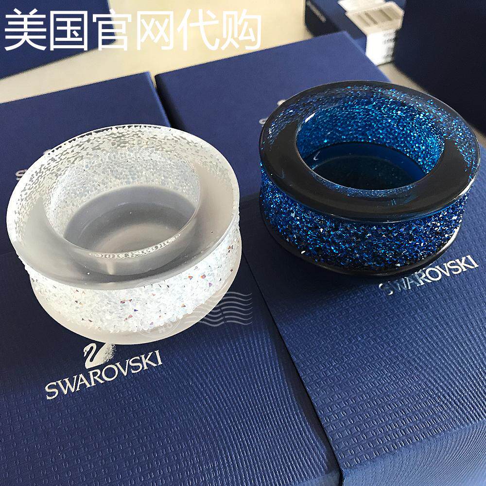 SW candle holder Swarovski Swarovski Shimmer crystal candle holder 5135772 white spot