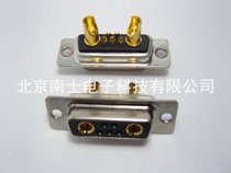 High quality 7W2 7 core hole female head DB head type coaxial signal high current connector Welding wire type 30A