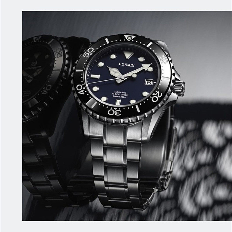Classic Automatic Sports Watch With Luminous Hands For Business_voghion.com