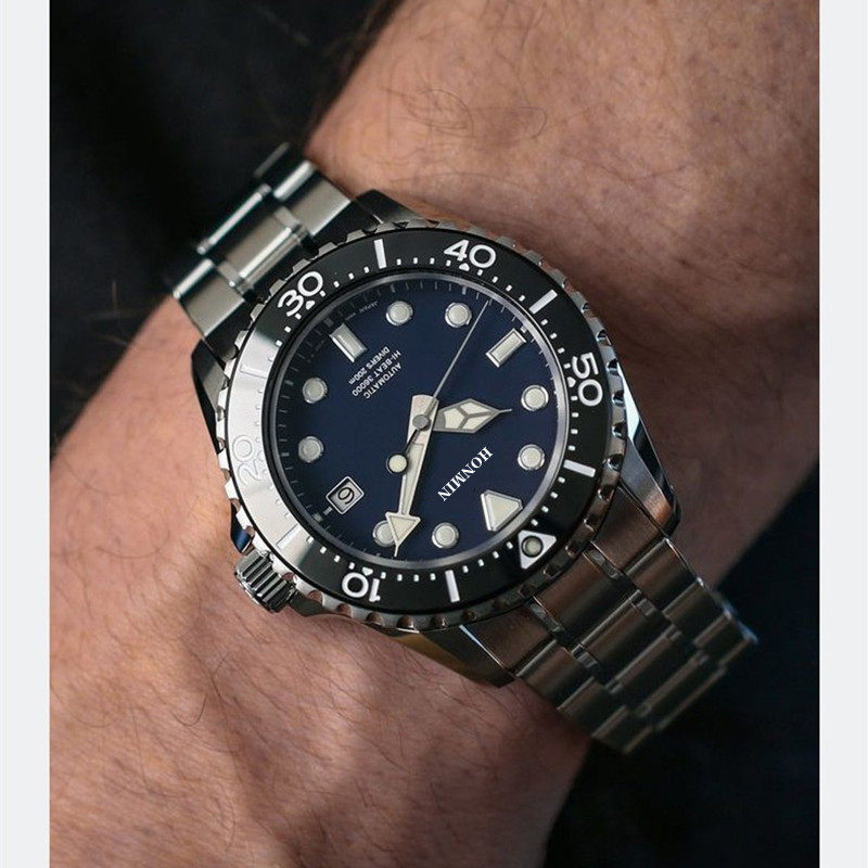 Classic Automatic Sports Watch With Luminous Hands For Business_voghion.com