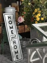 Mori Yuans new mayor 70cm wide 18 enamel literary enamel font brand Garden groceries wall hanging accessories