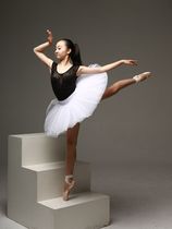 Ballet practice clothing gymnastics clothing lace chicken feather sleeve chest small V butterfly lace milk Silk