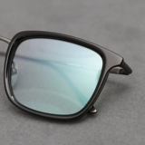 Бизнес Ультра -светлый чистый титановый миопия очки рамки мужская подходящая высота высоты высокой цаптированной легкой анти -легочной легкой анти -градиационной рамки самка