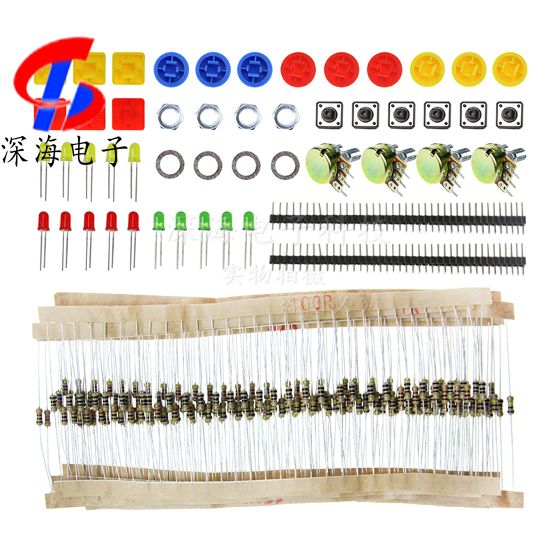 Experimental original Parts package Component package A1 kit LED bulb Single triangle check switch