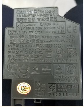 Canon K30314 Power board Mobile power supply Power adapter