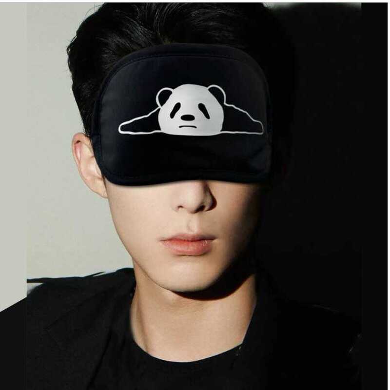 Eye Mask Similar to Wang Hedi's Panda Style, Light-Blocking Eye Mask with Ice Pack, Sichuan Panda Cultural and Creative Merchandise for Sleeping, Napping, and Naptime