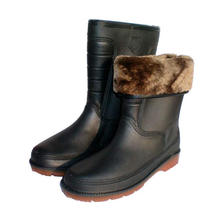 Chaussures - bottes caoutchouc homme pour hiver - semelle tendon - Ref 962842 Image 8