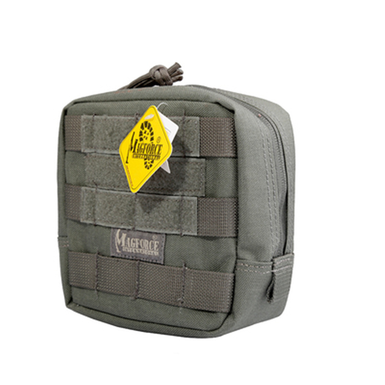 McGehos MagForce bench Horse 0249 Large number of shock-proof upholstered bag Hanging Attached Bag Tool Portable Bag Pocket-Taobao