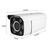 Теплый свет полная инфракрасная инфракрасный двойной свет H265+Xiong Mai HD Smart Network Camering Camering Poe3 млн.
