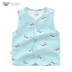 Áo sơ sinh cho bé sơ sinh mỏng phần mở vest mùa hè Sơ sinh thiết kế cotton bụng bé trai mùa xuân và mùa thu mặc - Áo ghi lê shop quần áo trẻ em đẹp Áo ghi lê