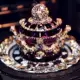 Purple Diamond Crown Perfume+White Heman Anty -Slide Pad