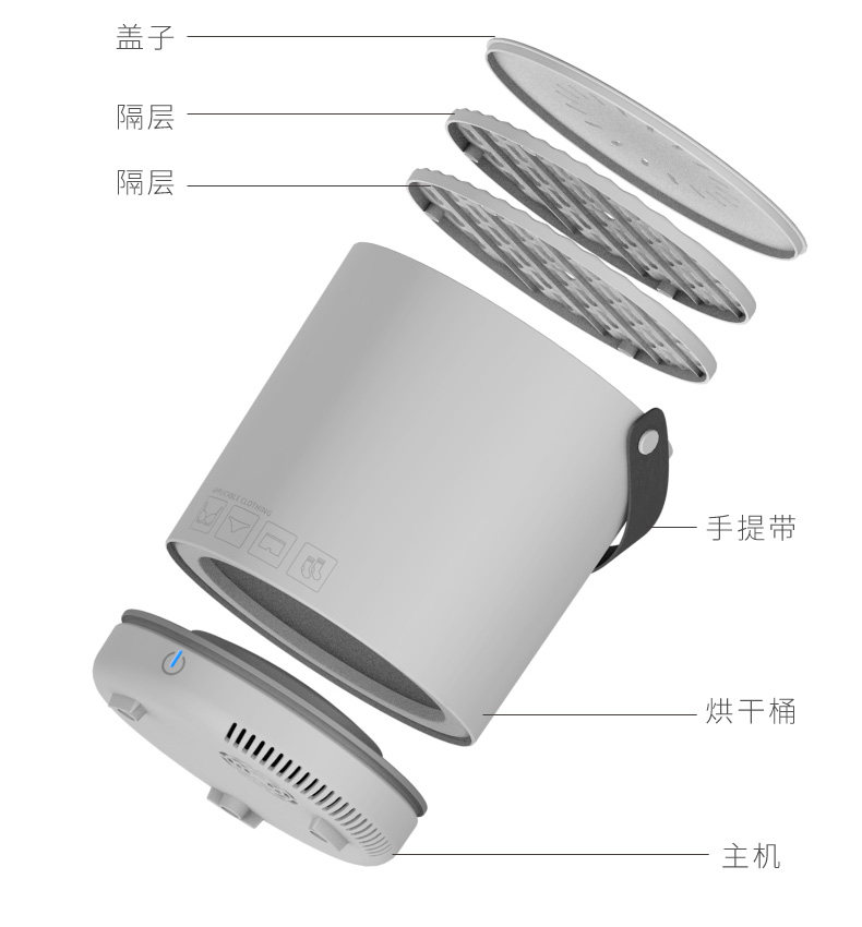 Дезинфекция одежды машина Цзе Линг ультрафиолетового нижнее белье стерилизатор отрицательный ион стерилизации для домашнего малого одежда маски одежда стерилизатор