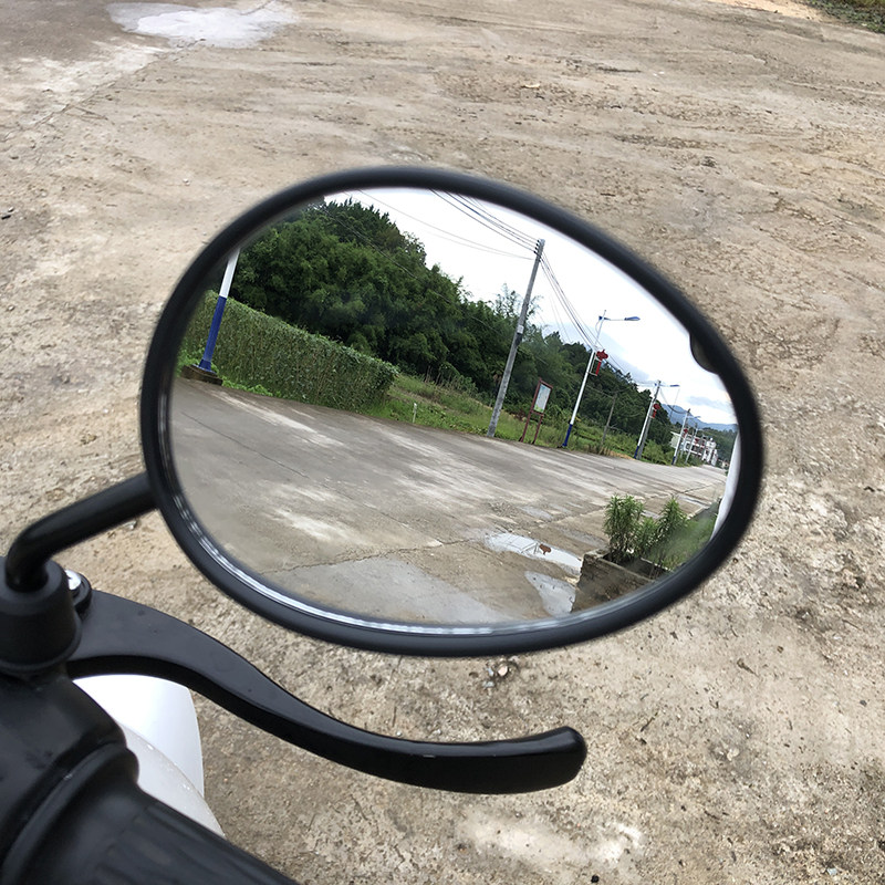 Millennium turtle rearview mirror calf N1U1 Little Turtle King electric car Yamaha scooter modified small round mirror reflector