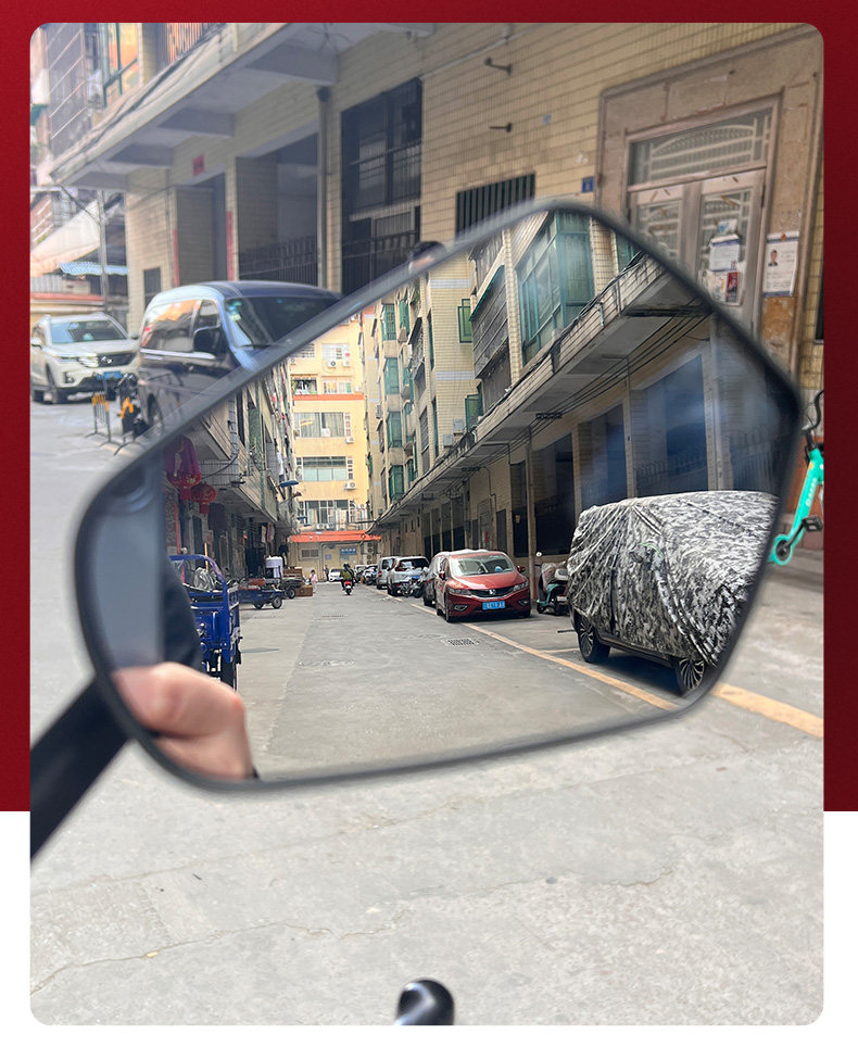 Suitable for Yadi de3 Far-reaching 009 Mavericks UQI No.9 MMAX/C90 Electric Vehicle Modified Large Vision Rearview Mirror