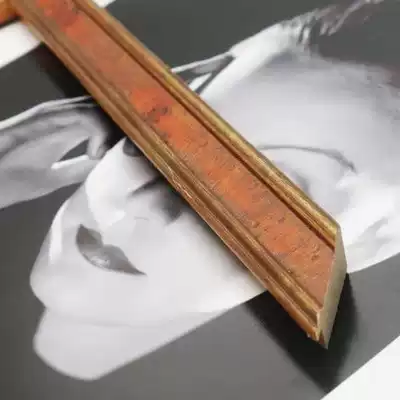 (Frame) Lesen Zall Museum-level solid wood lines European decorative oil painting frame can be customized 0045-BRG