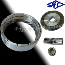 Hang fork electric forklift Active gear ring drive motor shaft teeth Hang fork 250 * 80 pallet car 12 holes inclined tooth ring
