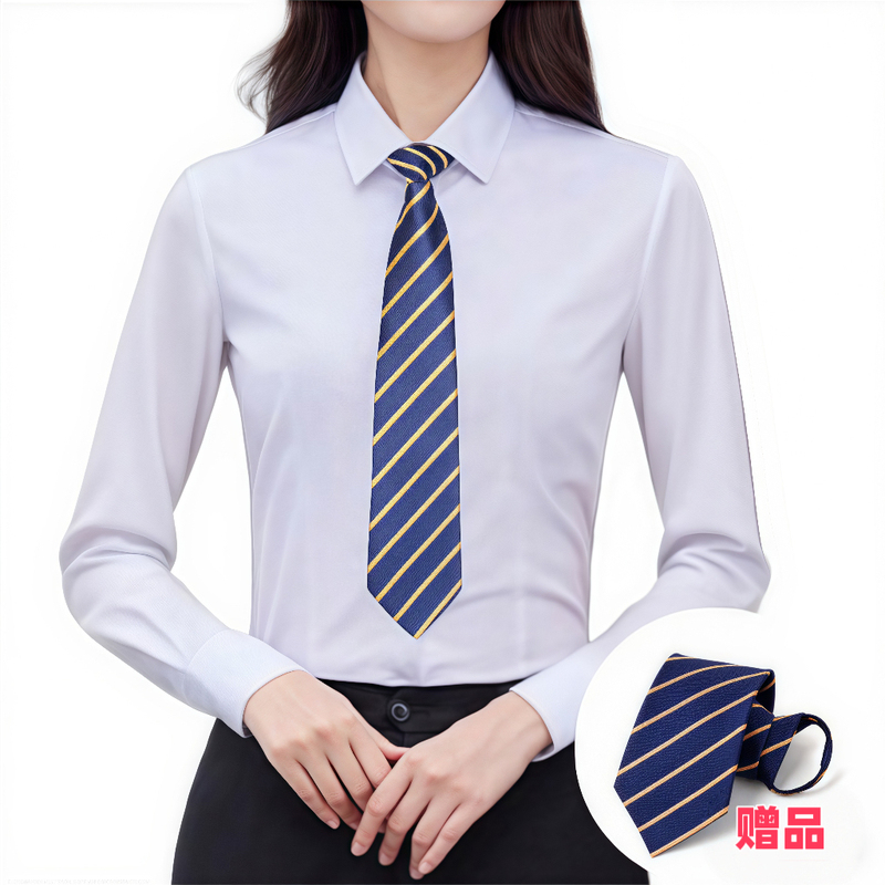 Didi Special Car Service Women's Clothing White Long-Sleeve Short-Sleeve Shirt Black Drape Wrinkle-Resistant Dress Pants Black Wrinkle-Free Suit