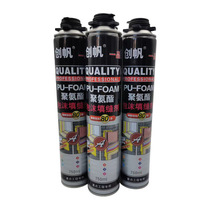 Chuanfan polyurethane foaming agent foam rubber caulking agent for doors and windows soundproof filling expansion agent 900g A3 material