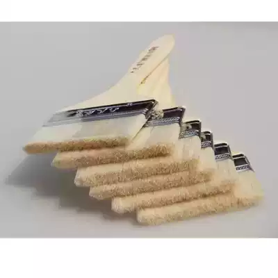 Brush six-foot lane brush 1-5 inch wooden handle paint wall latex paint paint brush acid-resistant alkali coating tool direct sales