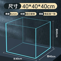 Стеклянный, 6mm, 40×40×40см