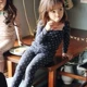 Mùa thu và mùa đông quần mỏng, quần áo mùa thu, trẻ em bó sát, bộ đồ lót trẻ em, quần cotton, quần áo ấm, cô gái cotton - Quần áo lót bộ cotton thu đông bé gái