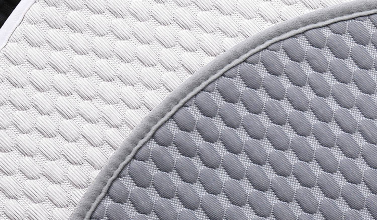 Car Seat Cushion, Universal Seat Pad for All Seasons, Summer Ice Silk Seat Cushion, Half-Pack Seat Cover in the Car, Ventilated Car Cushion