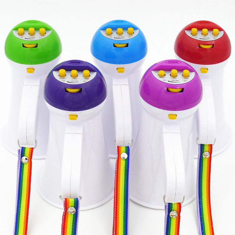 Guided tour dedicated mini portable stylish cute wireless handheld scream megaphone recording trumpet