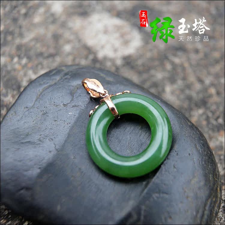 This life-year transit to pray for a blessing and safety of the ring 18K pendants (18-20mm)