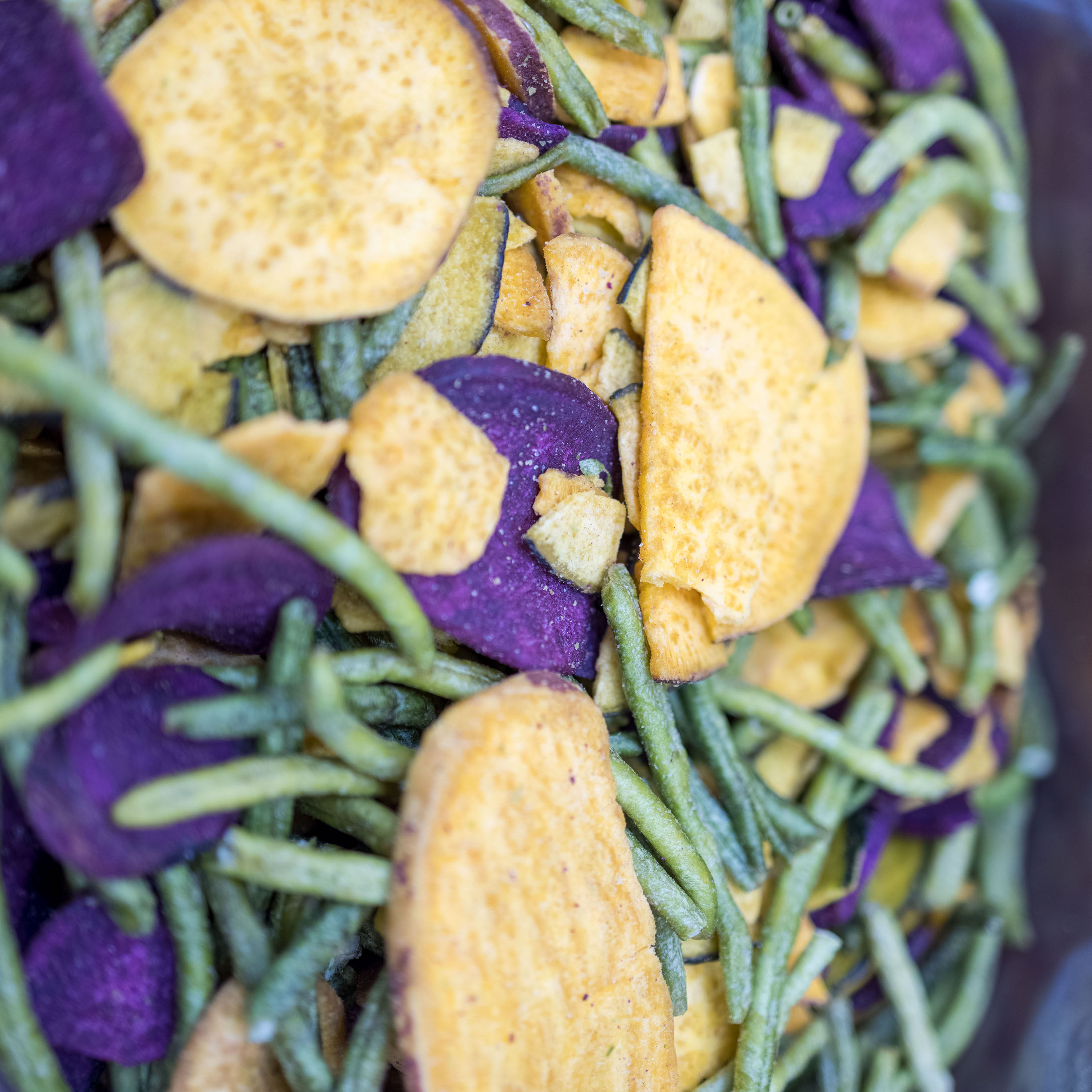 Exclusive heat-sealed fresh-keeping 1 bag of Shanghuang colorful vegetables crispy dried vegetables Taobao live broadcast every day