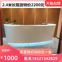 Brief collection of Gintai Clothing Store Beauty Salons Hairdresse Shop Counter Front Desk Reception Desk Hotel Service Desk Customised