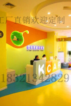 Training School Roast Lacquer Front Desk Kindergarten Early Education Center Reception Desk Bar Desk Custom Front Desk Fashion Front Desk