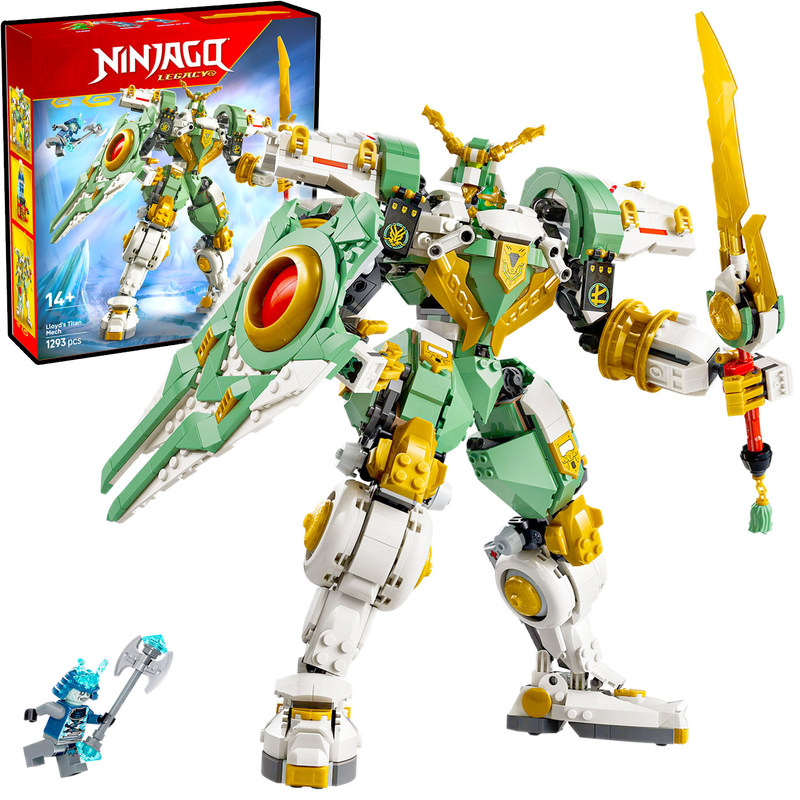 15Th Anniversary Edition Ninjago Building Blocks 71860 Lloyd's Titan Mech Model Toy Gift 8 15Th Anniversary Edition Ninjago Building Blocks 71860 Lloyd's Titan Mech Model Toy Gift 8