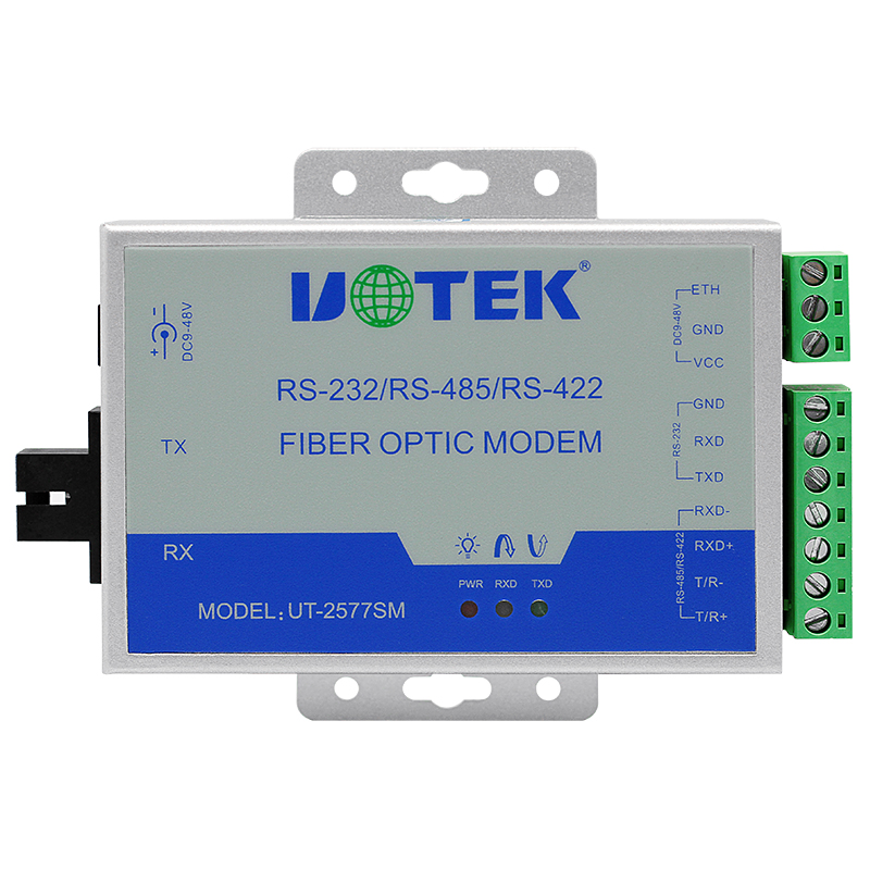 Utai UT-2577SM serial port 232 turn fiber optic fiber turn 485485 turn single mode single fiber SC FC ST