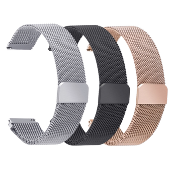 Milan magnetic watch with metal bracelet for men and women