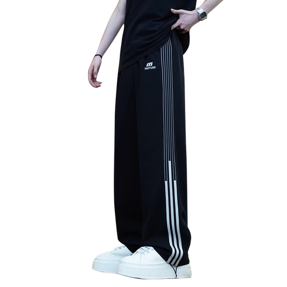
Mait You Pants Men's Spring and Autumn Sleeping Pants Loose Straight Ice Silk Summer Teen Sunscreen Pants Sports and Casual Pants