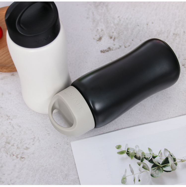 Do Tang Xuan porcelain cup joy harmony travel cup with single - layer high - capacity portable ceramic cup tea cup