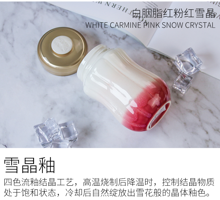 Do Tang Xuan porcelain cup pumpkin cup with single 350 ml creative ceramic lovely fairy glass cup
