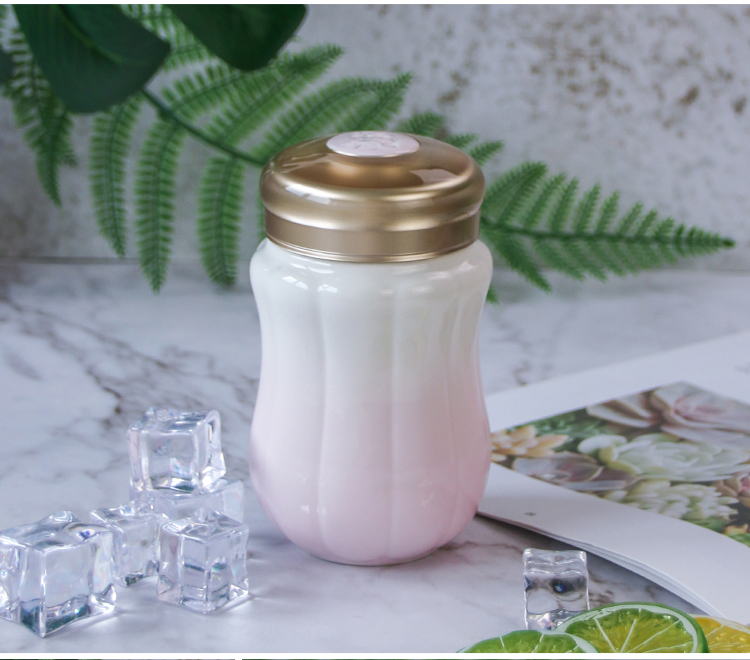 Do Tang Xuan porcelain cup pumpkin cup with single 350 ml creative ceramic lovely fairy glass cup