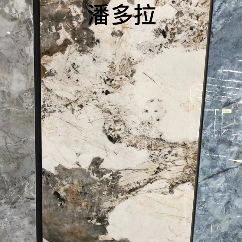 Italian slate custom table top counter board dining table board small apartment desktop background wall bathroom cabinet wash basin