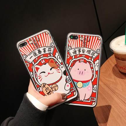 一夜暴富VIVOX23手机壳NEX卡通Y85诸事皆顺